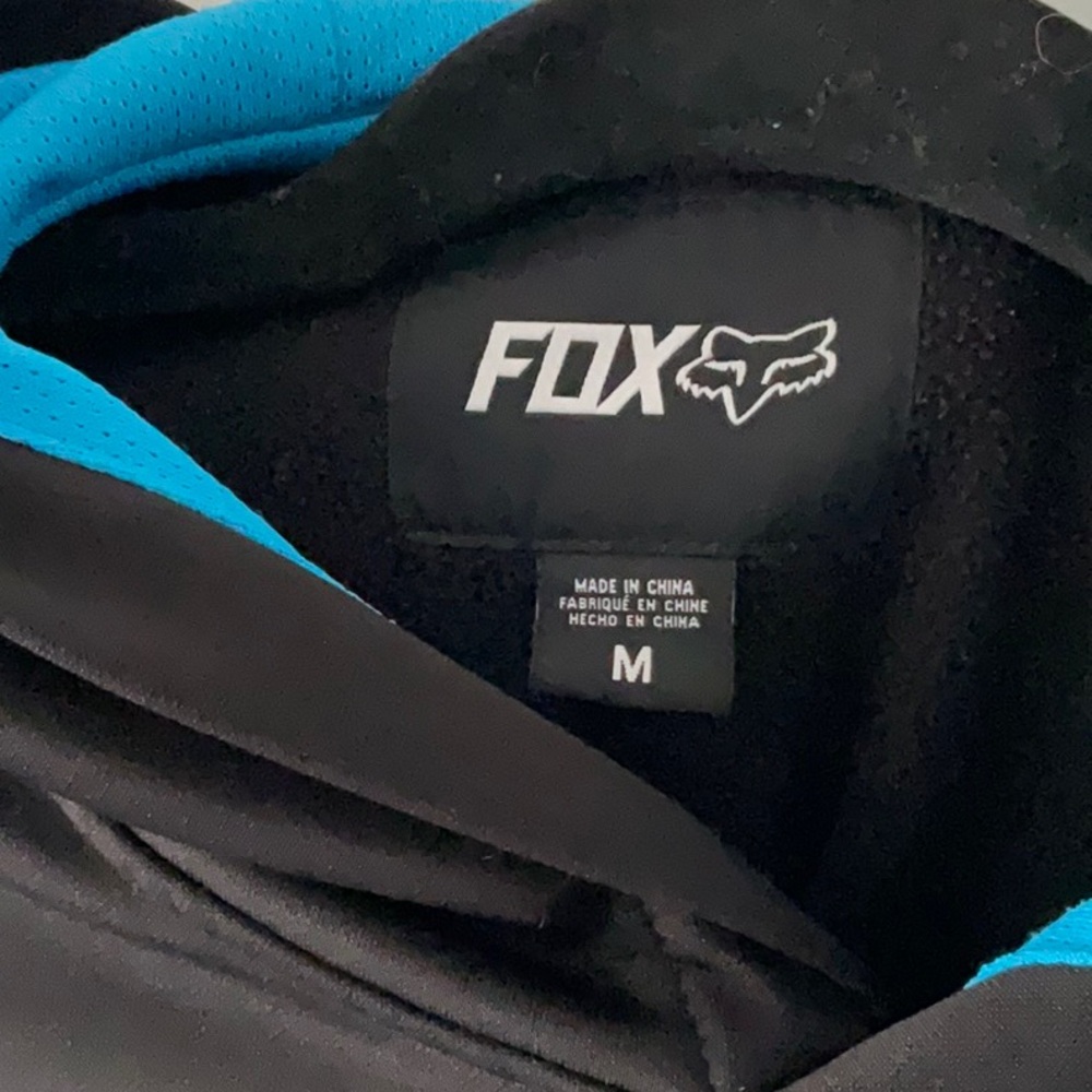 Fox Racing Black Men's Hoodie - Picture 7 of 7